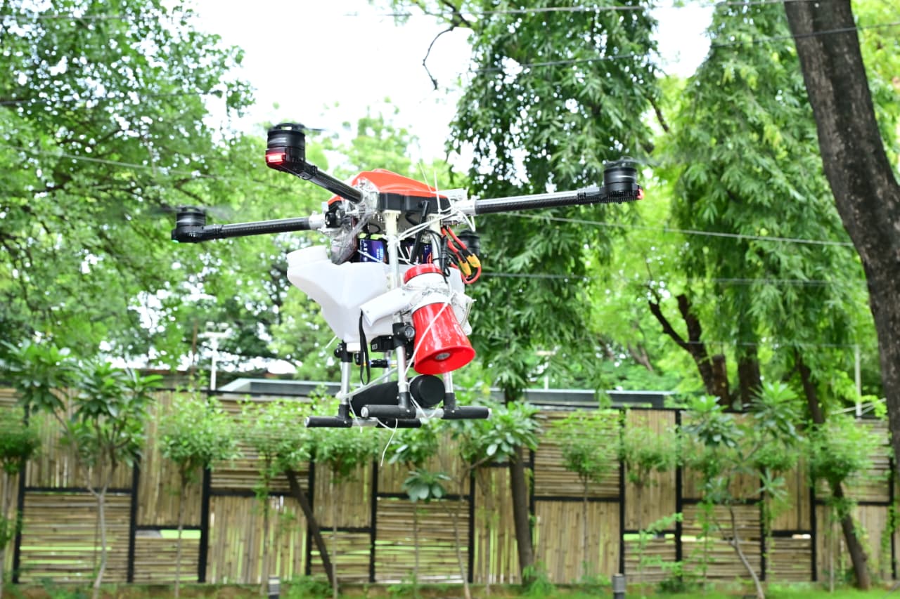Ambulance patrol drone